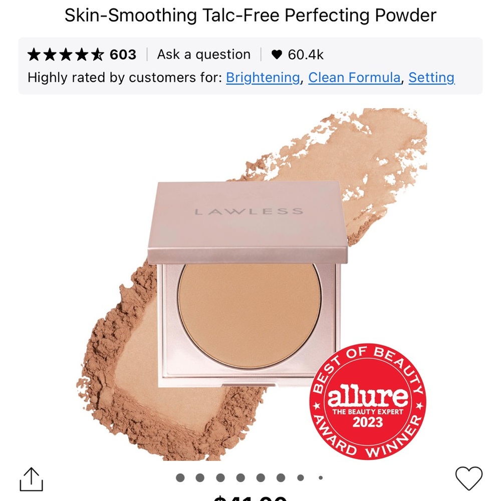 LAWLESS Skin-Smoothing Talc-Free Perfecting Powder